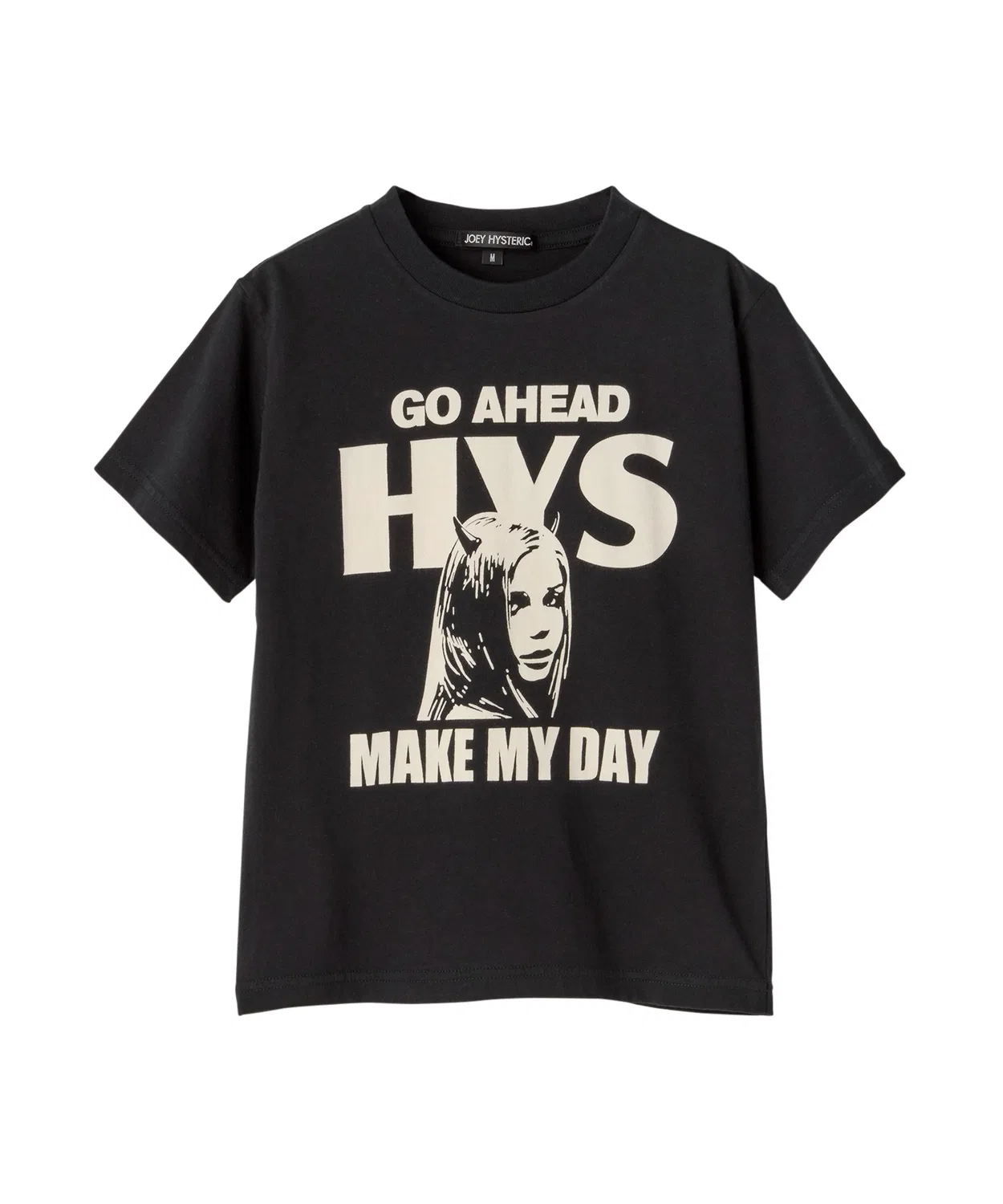 Детская футболка с коротким рукавом MAKE MY DAY JOEY HYSTERIC, Black
