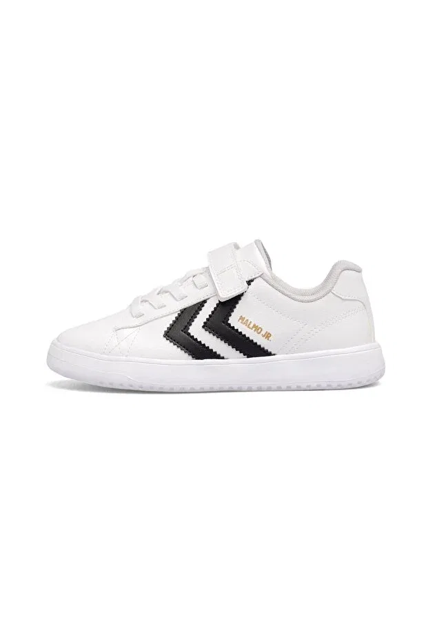 Детские туфли для девочек с коротким каблуком Malmo jr. Hummel, White