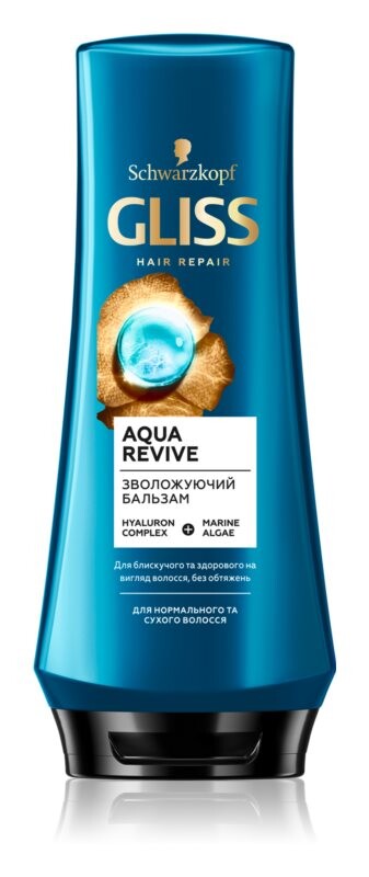 

Бальзам для нормальных и сухих волос Schwarzkopf Gliss Aqua Revive