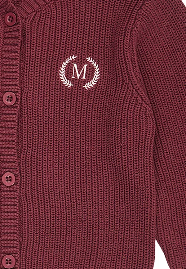 Кардиган из 100% хлопка Cardigan Musli By Green Cotton, Russet, рыжеватый — фото 3