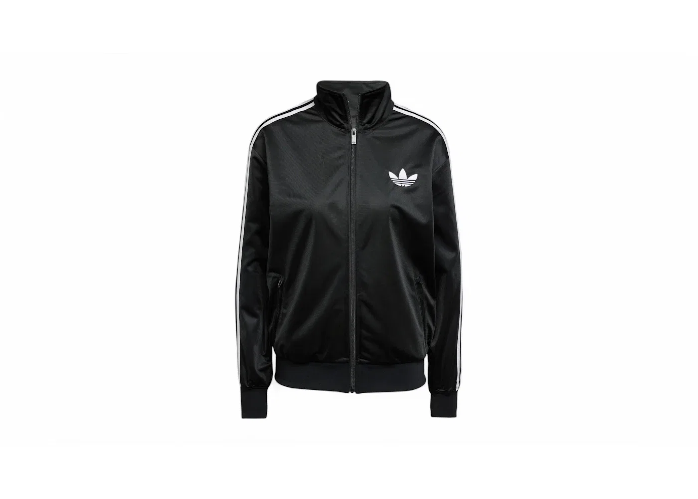 Женская спортивная куртка свободного кроя Adicolor Classic Firebird Adidas, черный
