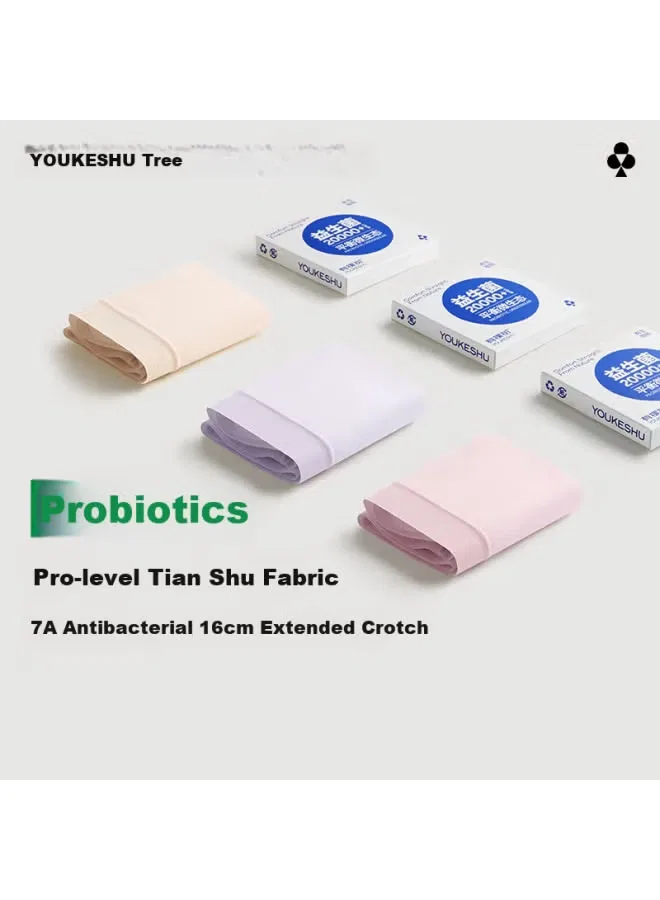 Трусы женские с антибактериальной ластовицей Youkeshu — фото 2