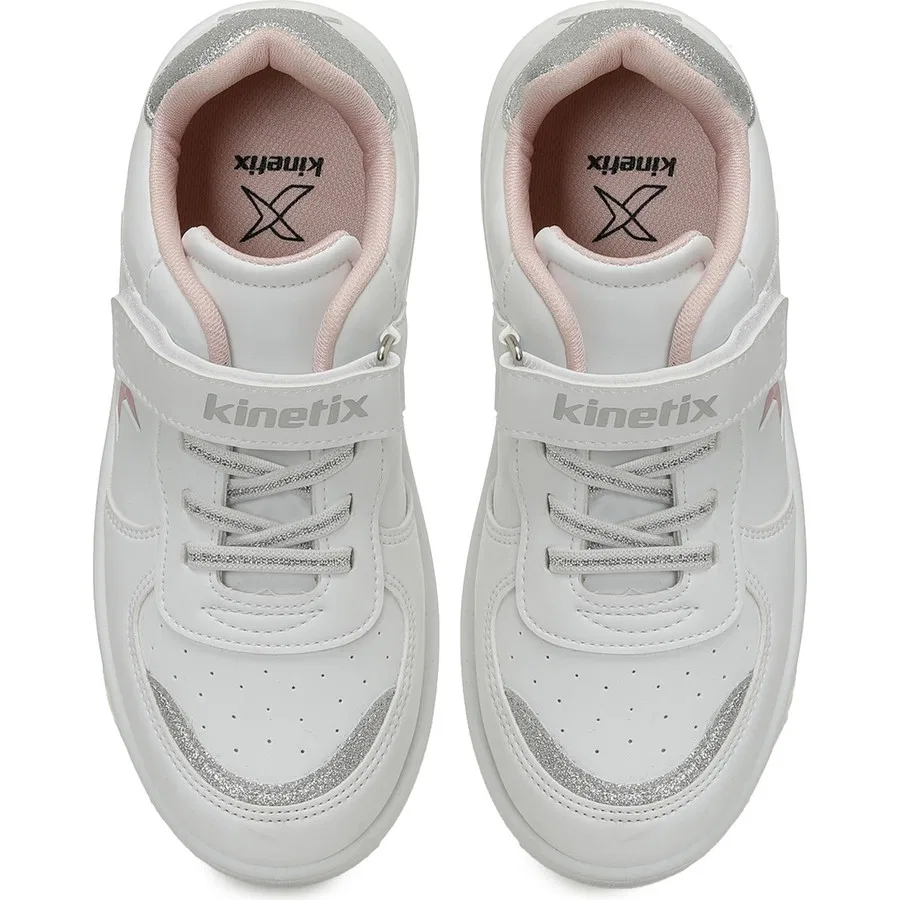 Кроссовки детские с дышащим верхом Kinetix Kalen Pu F 5fx, Beyaz-A Pembe — фото 4