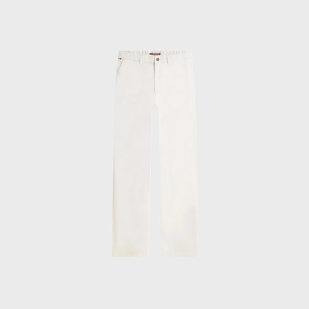 Мужские чиносы Denton Fit Poplin, цвета айвори, от Tommy Hilfiger