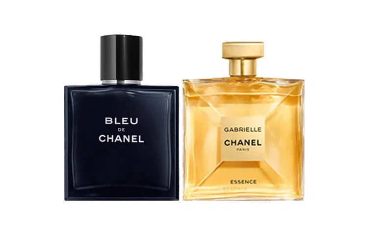Женский парфюмерный набор Cerulean Men's Eau De Toilette 100ml + J'adore Nature Perfume EDP 100ml, CHANEL, Blue