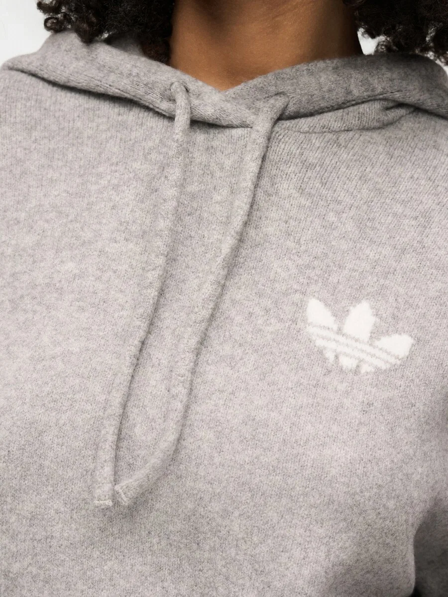 Свитер ADIDAS ORIGINALS 'ESSENTIALS' в серо-пятнистом цвете — фото 3
