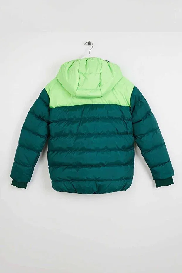 Детское пальто для девочек с капюшоном Hummel, Visual Color — фото 2