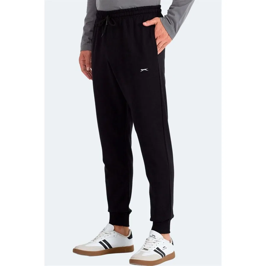 Спортивные штаны с эластичным поясом Slazenger Mamun, S, Черный
