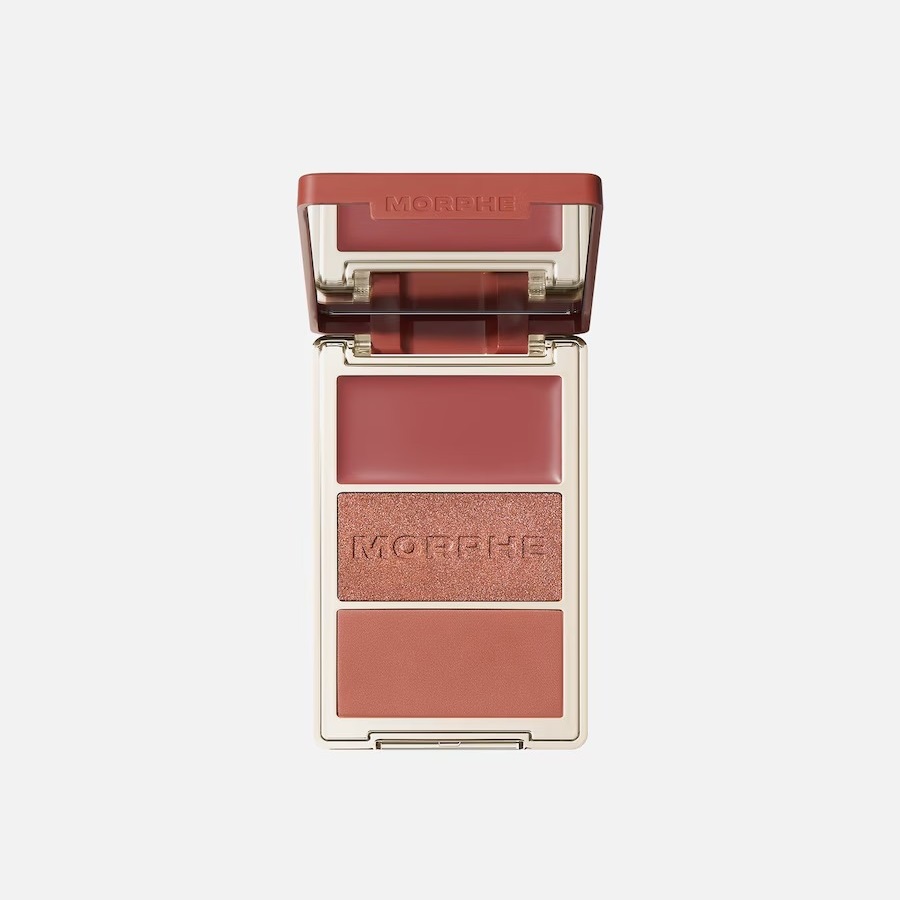 Палетка румян Morphe Cheek Thrills Face Trio, private island, 10.8 г