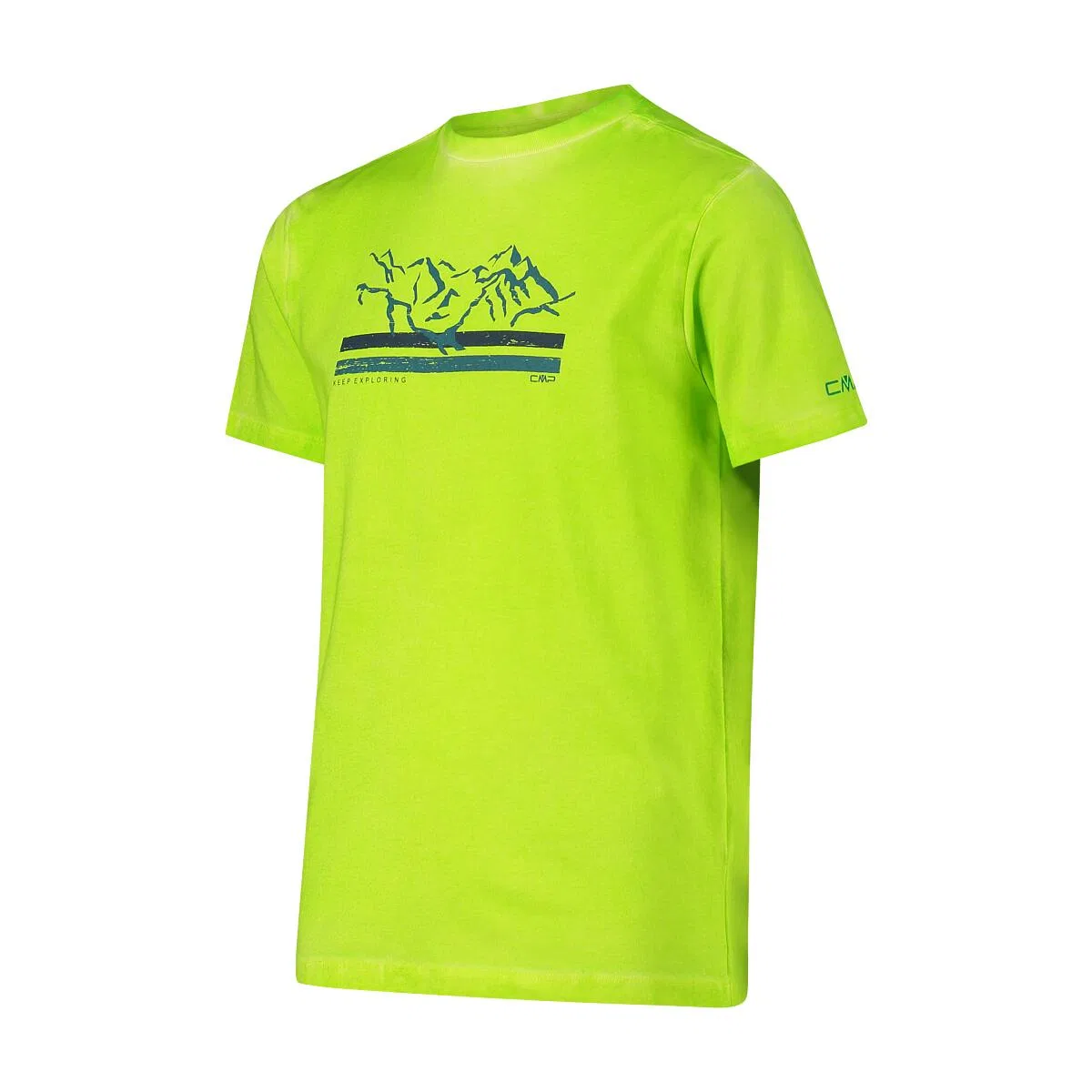 Детская футболка с принтом Kid T-Shirt Cmp, Anisgrun — фото 3