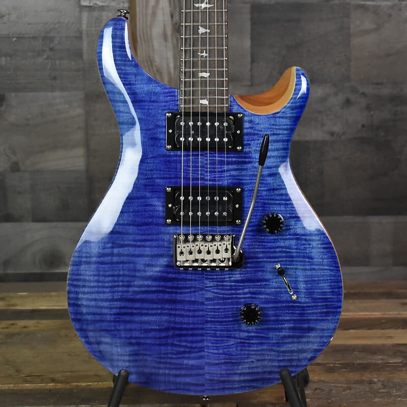 

Электрогитара Paul Reed Smith SE Custom 24 - Faded Blue with Gig Bag SN:3427