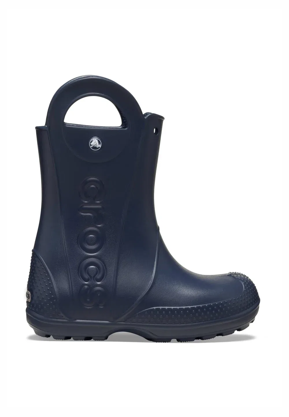 Резиновые сапоги унисекс для малышей, которые справятся с дождем Crocs, Navy