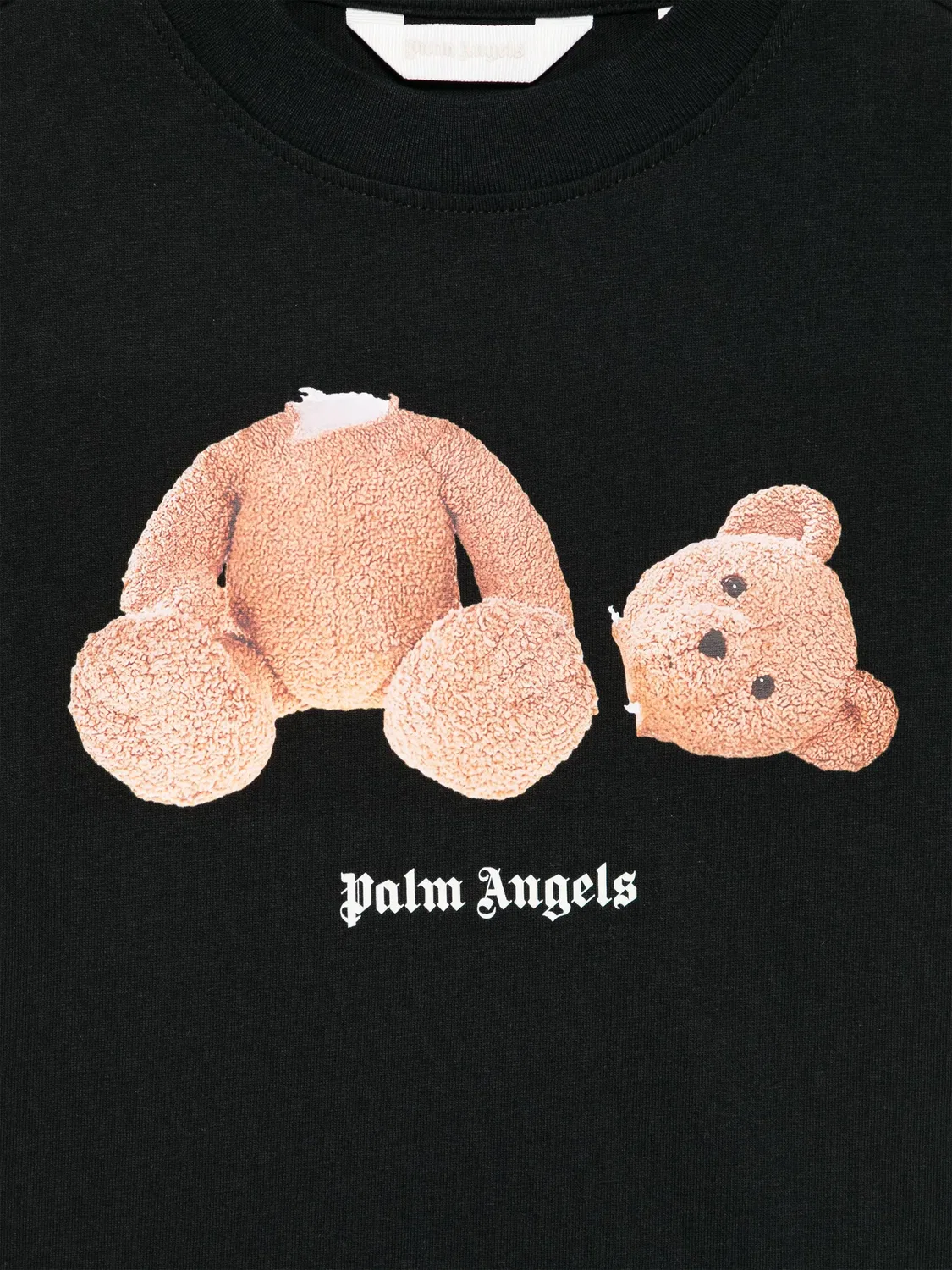 Футболка Bear от Palm Angels, черный — фото 2