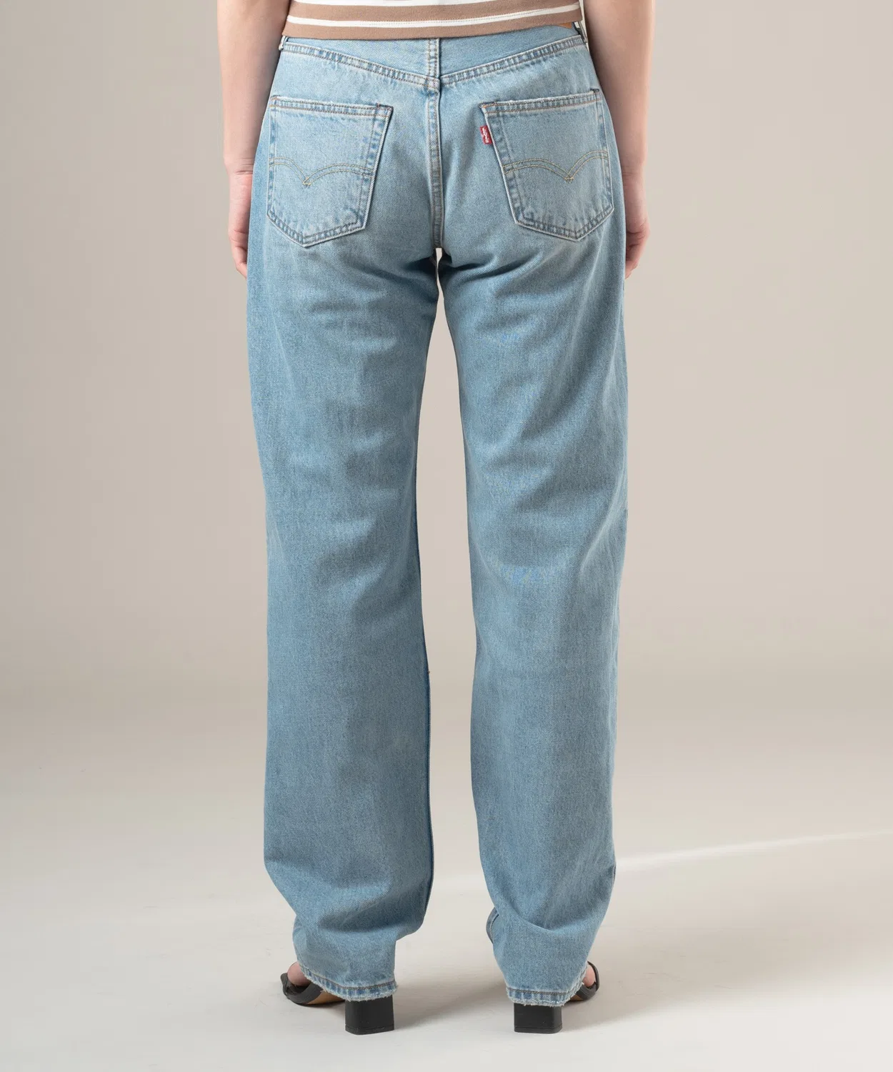 Женские джинсы свободного кроя 90'S 501 Levi's, Indigo Blue — фото 3