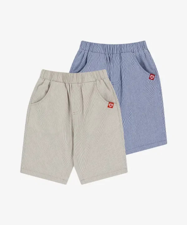 Шорты из тропической ткани, Tropical Woven Pants Rototobebe, Navy — фото 3
