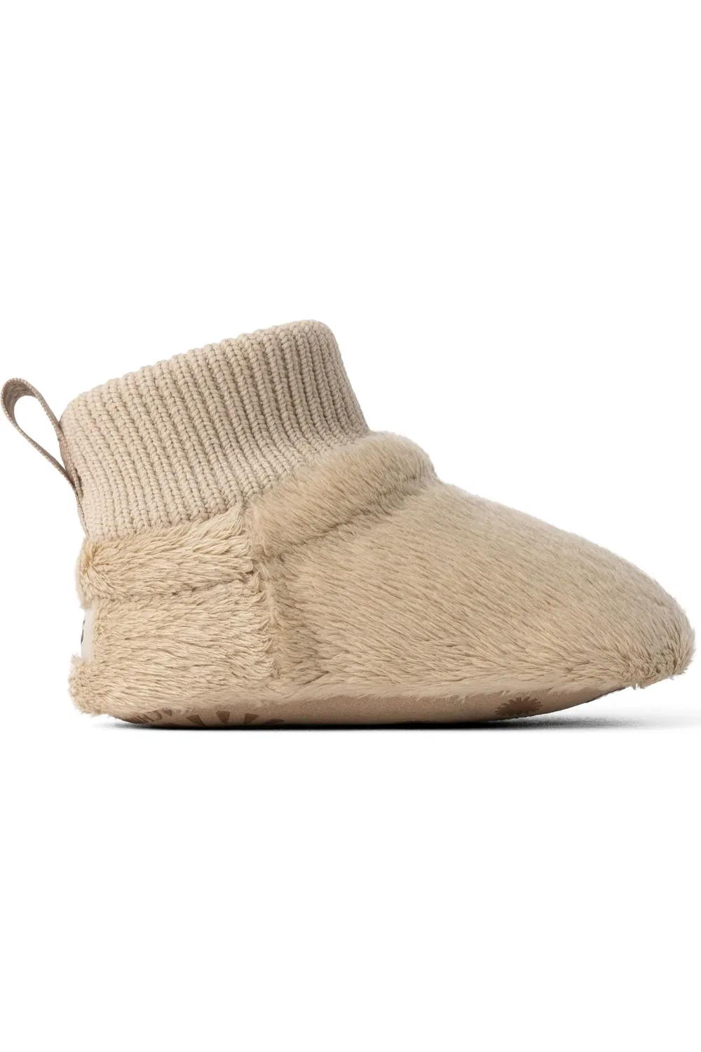 Детские тапочки слипоны из мягкого флиса Nesti Bootie UGG, Mustard Seed — фото 3