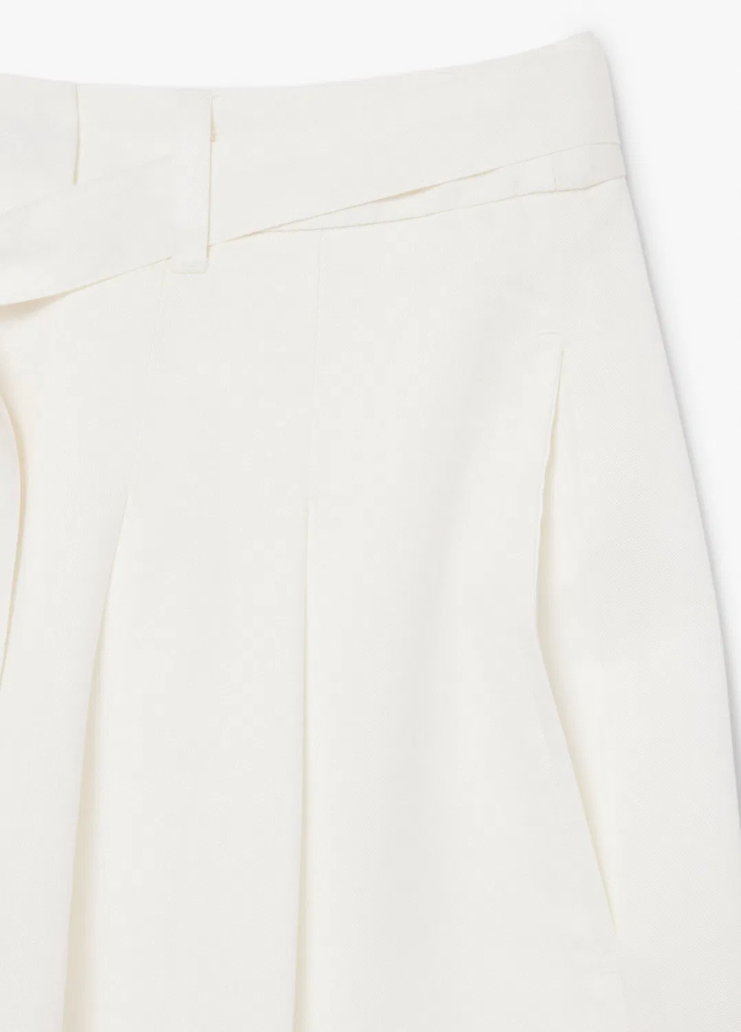 Бермуды Lacoste oversize fit, white — фото 2