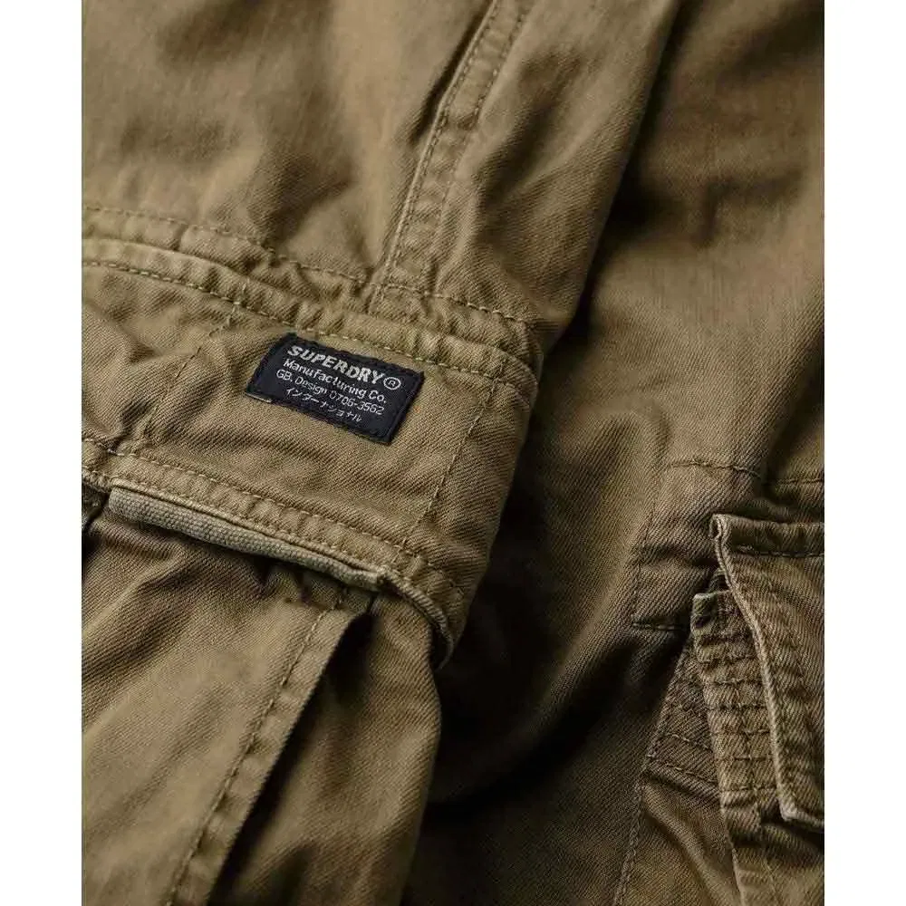 Штаны карго Core Superdry, зеленый — фото 2