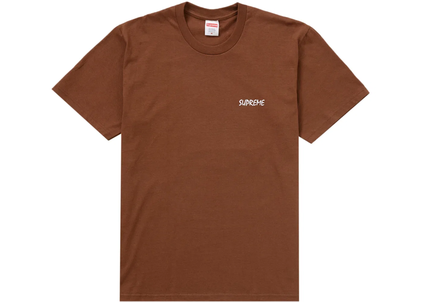 Мужская футболка с принтом Tee (SS24) Supreme, Brown — фото 2