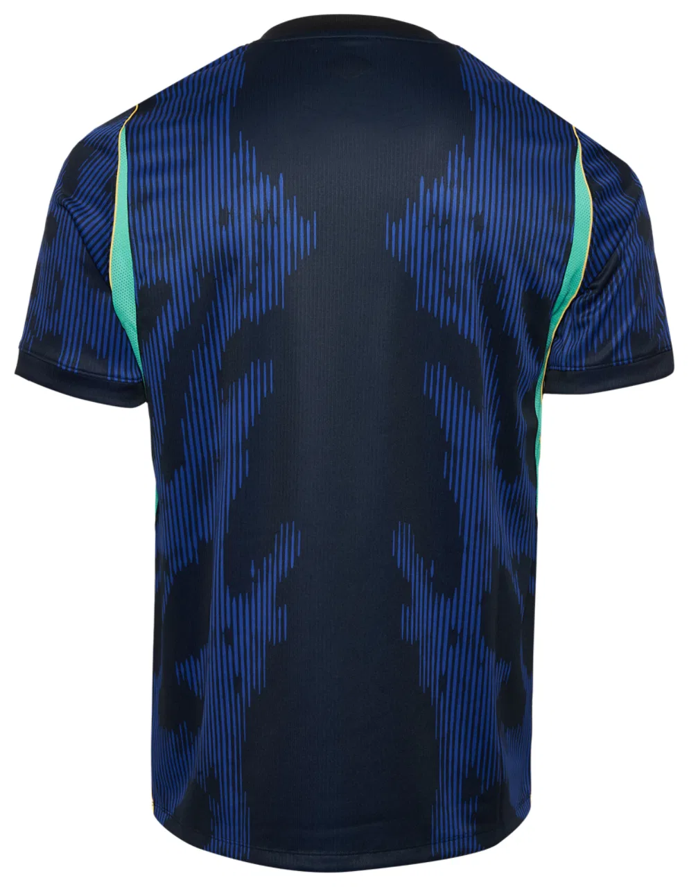 Мужская футболка с коротким рукавом Jordan Brasil Away Jersey, Jordan, Infrared 23/Black — фото 2