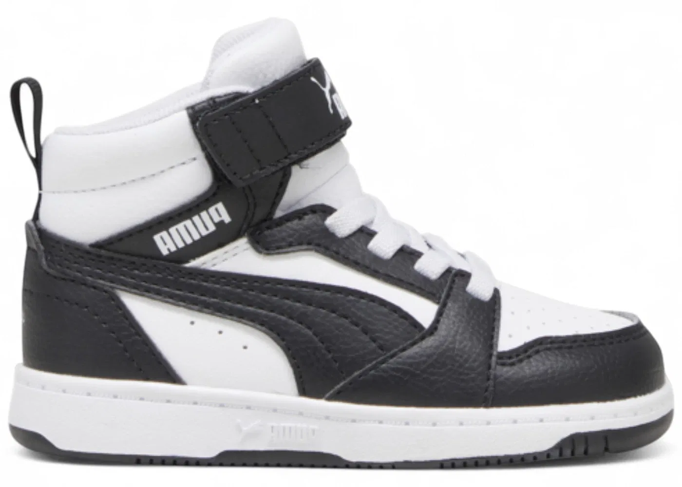 Детские кроссовки с высоким верхом Puma Rebound V6 Mid Puma Black/Puma White