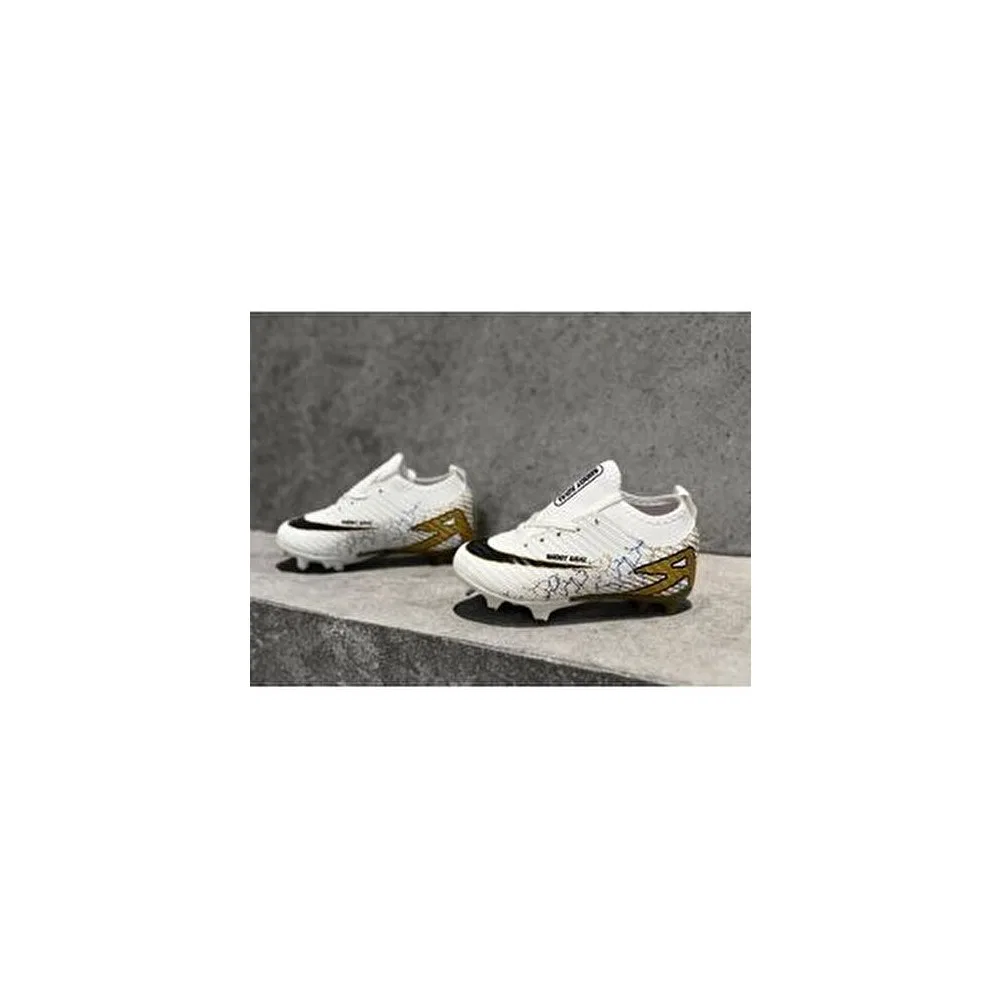 Детские футбольные бутсы с носком и шипами White Gold Filet-Garson Sinmm — фото 4