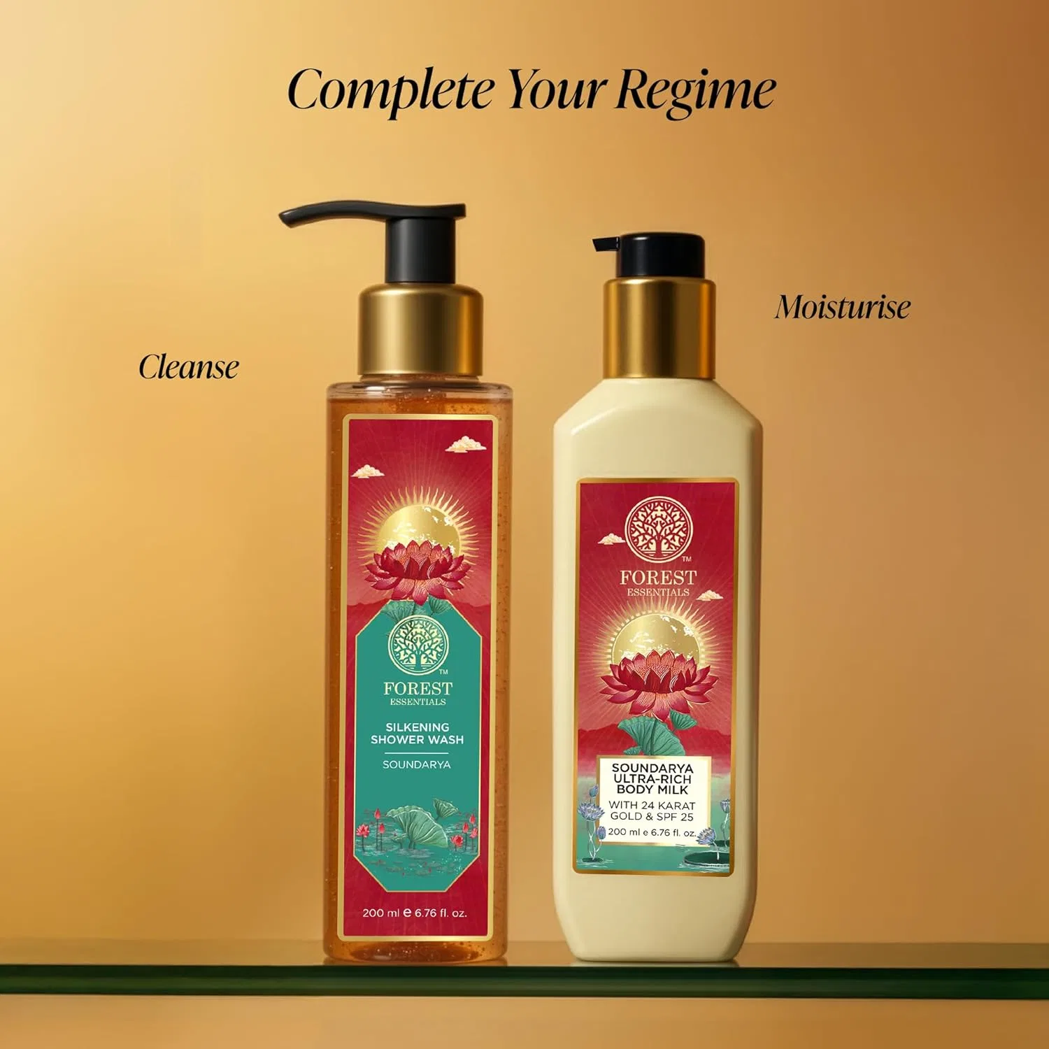 Лосьон для тела Forest Essentials Soundarya Ultra Rich Body Lotion, 200 мл — фото 4