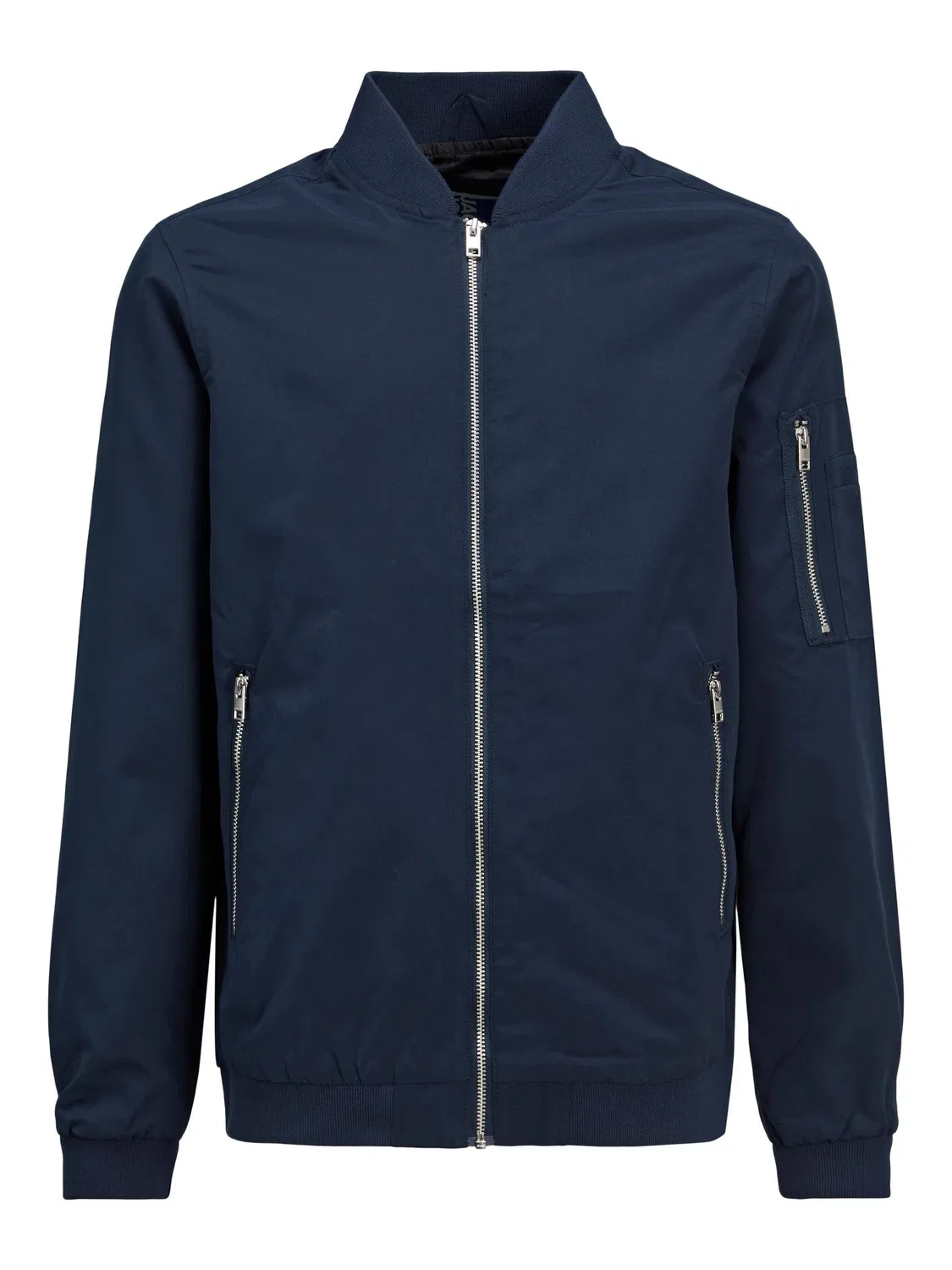 Бомбер JACK & JONES JUNIOR, темно-синий — фото 4