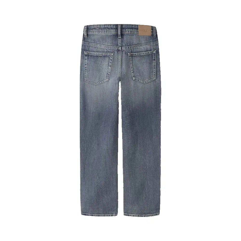 Детские джинсы свободного кроя с регулируемой талией Ryan Loose Fit 5760 Name it, Blue — фото 2