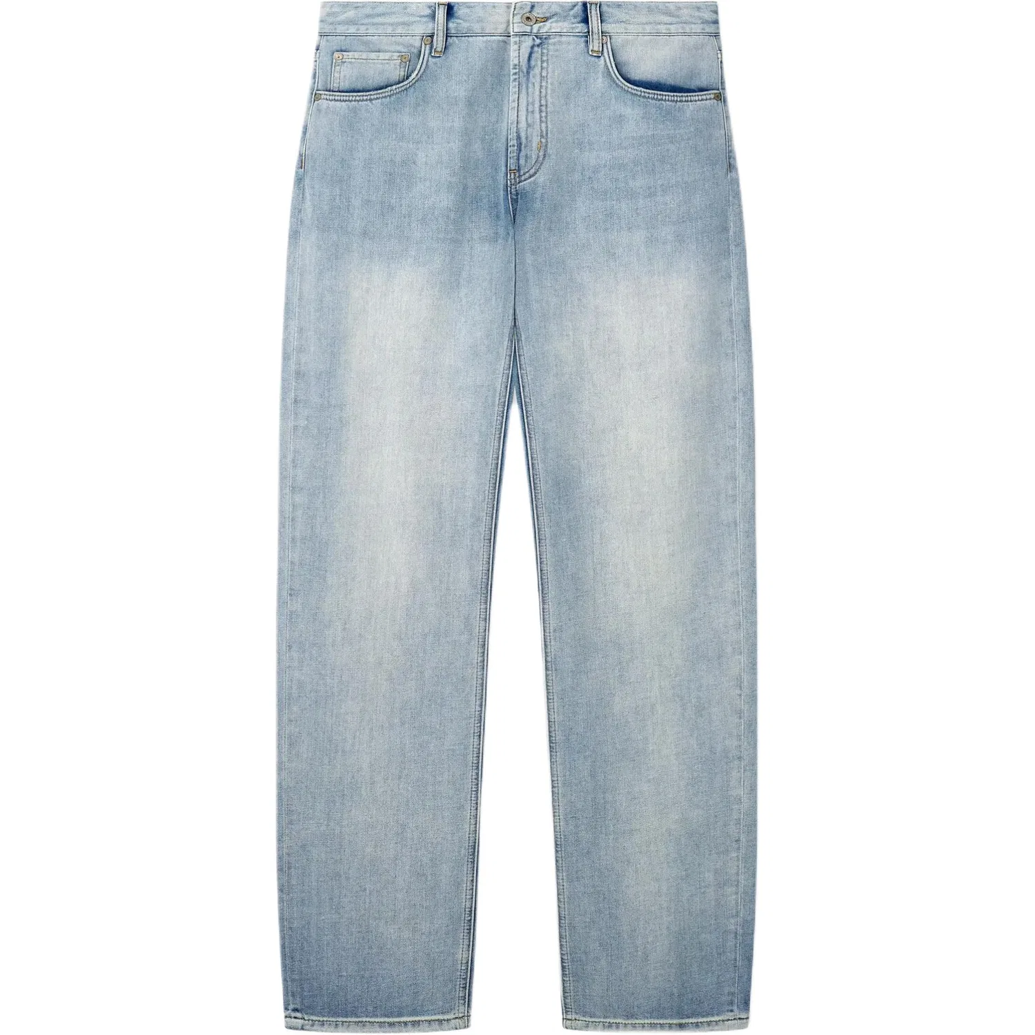 Мужские джинсы прямого кроя скинни Emporio Armani, Blue