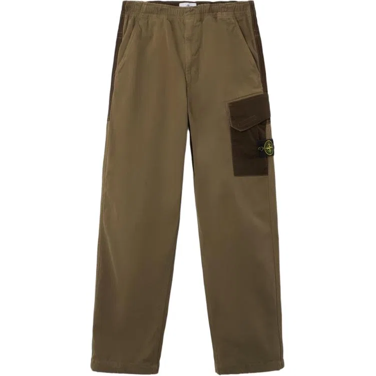 Мужские карго-брюки Army Green STONE ISLAND