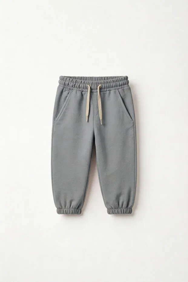 Детские спортивные штаны для девочек хлопковые Basics Hepbaby, Gray