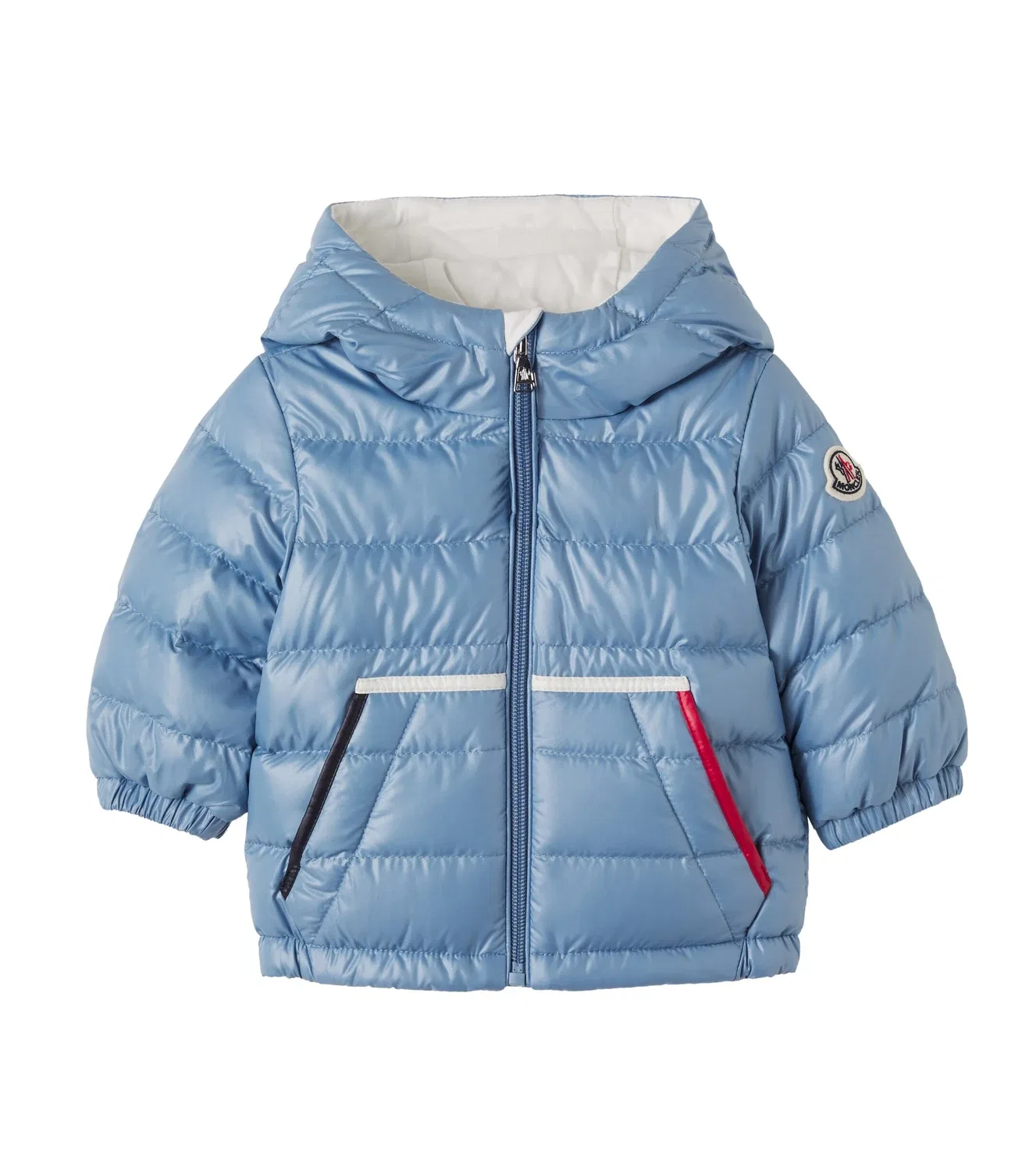 Детская легкая куртка с наполнителем из пуха Icarus Moncler Enfant, синий