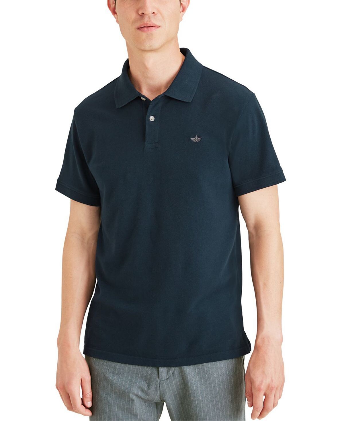

Мужская рубашка поло slim-fit с вышитым логотипом icon Dockers