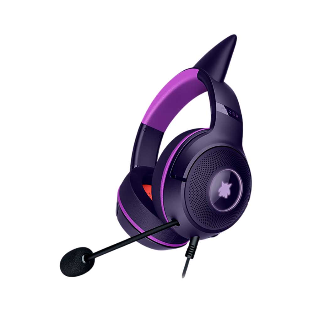 

Гарнитура игровая беспроводная Razer Kraken Kitty V2 Gengar Edition, фиолетовый