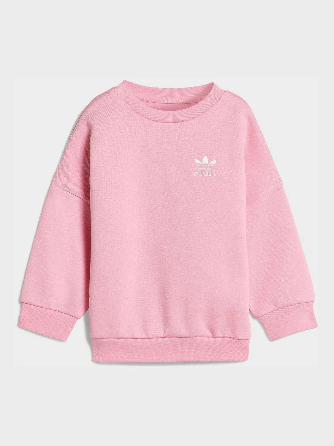 Комплект из оверсайз свитшота и леггинсов adidas Originals, розовый — фото 2