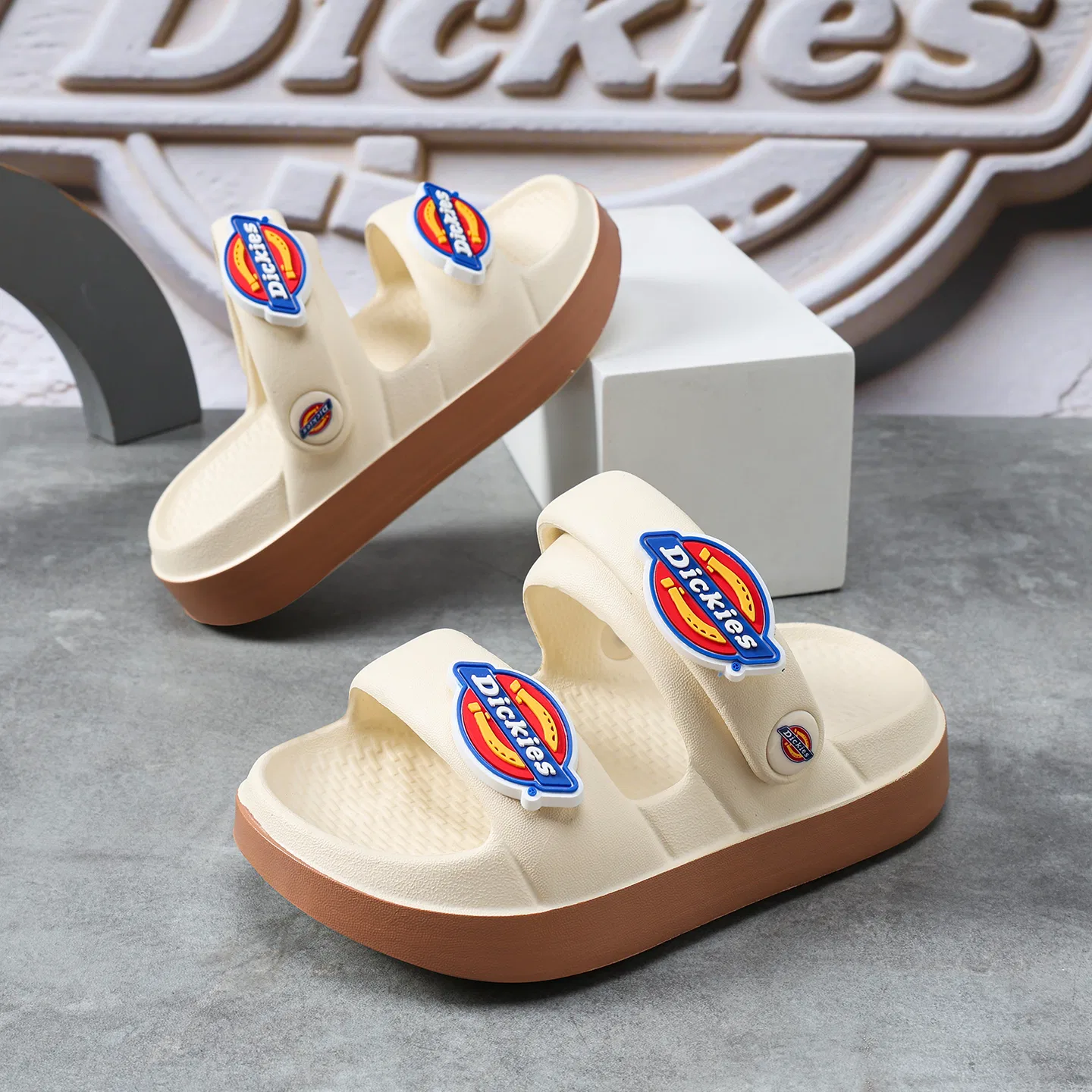 Детские сабо Unisex Dickies, Sand — фото 3