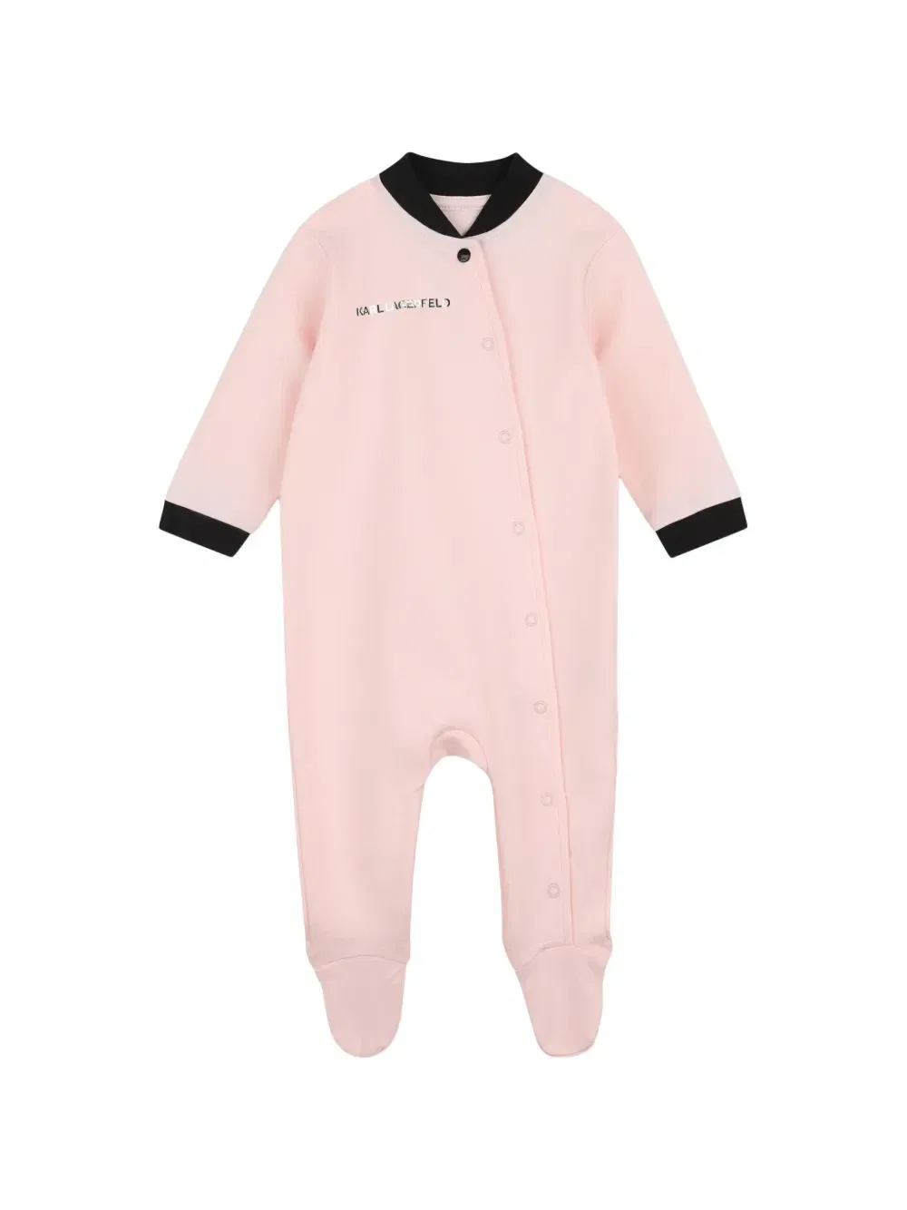 Комплект для новорожденного с логотипом Karl Lagerfeld Kids, розовый — фото 3