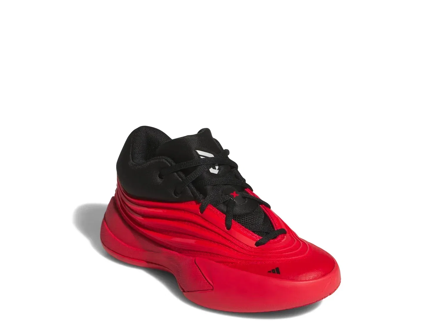 Кроссовки баскетбольные Dame X, adidas, Black/Red