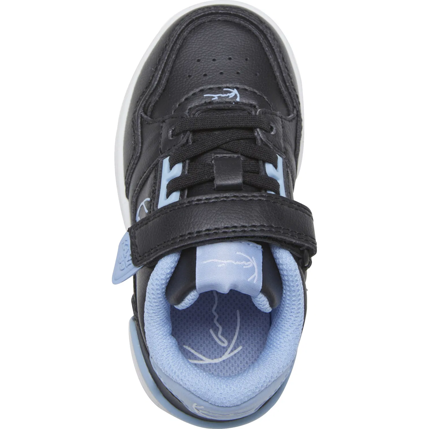 Детские кроссовки Karl Kani Lxry 2K TD, Black/Lightblue/White — фото 4