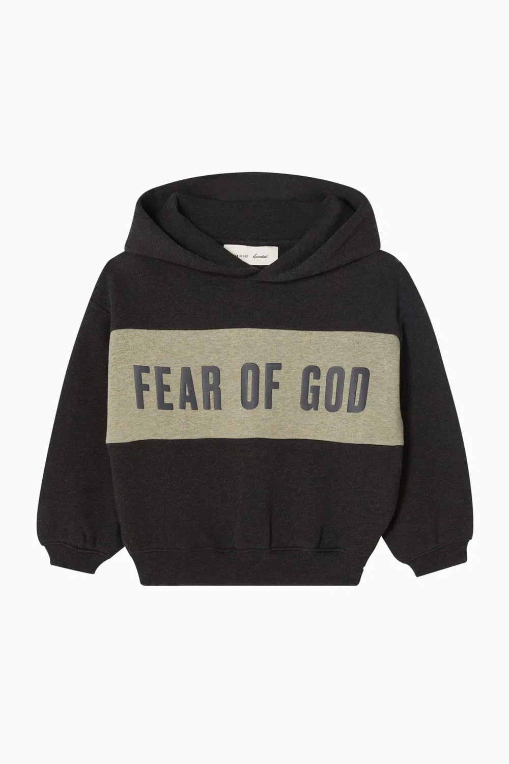 Худи укороченное Fear of God Essentials, серый