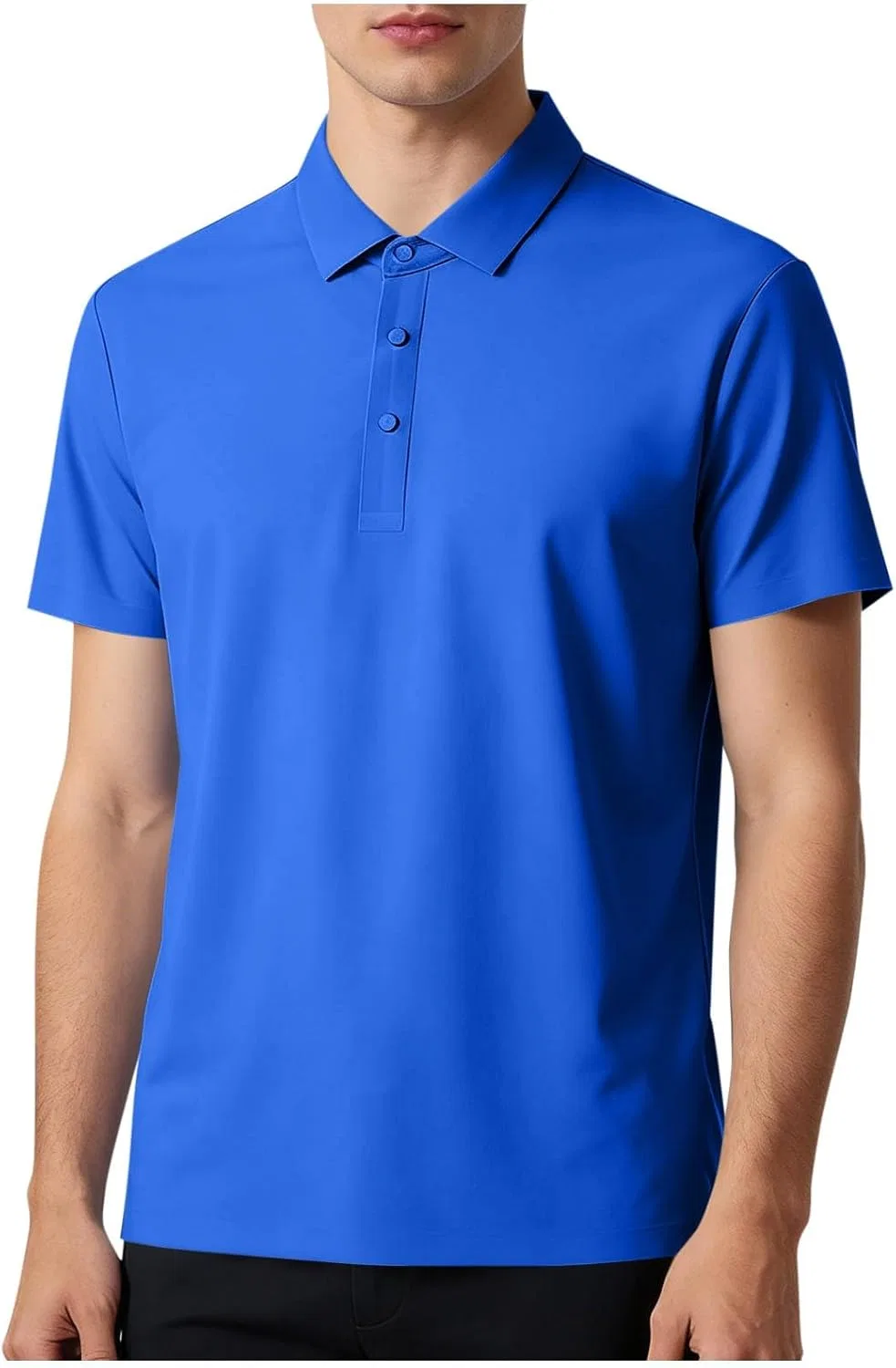 Мужское поло с быстросохнущей тканью Mens Clothes, Blue