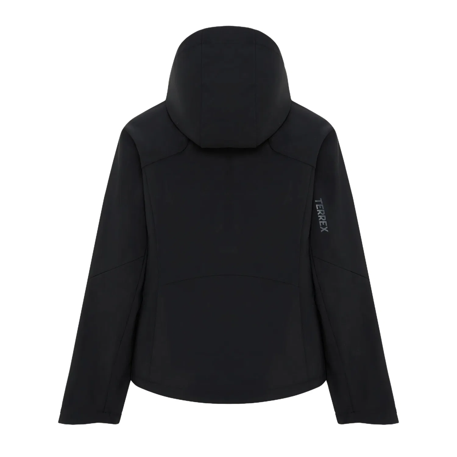 Женская ветровка-софтшелл с капюшоном Adidas Terrex, Black — фото 3