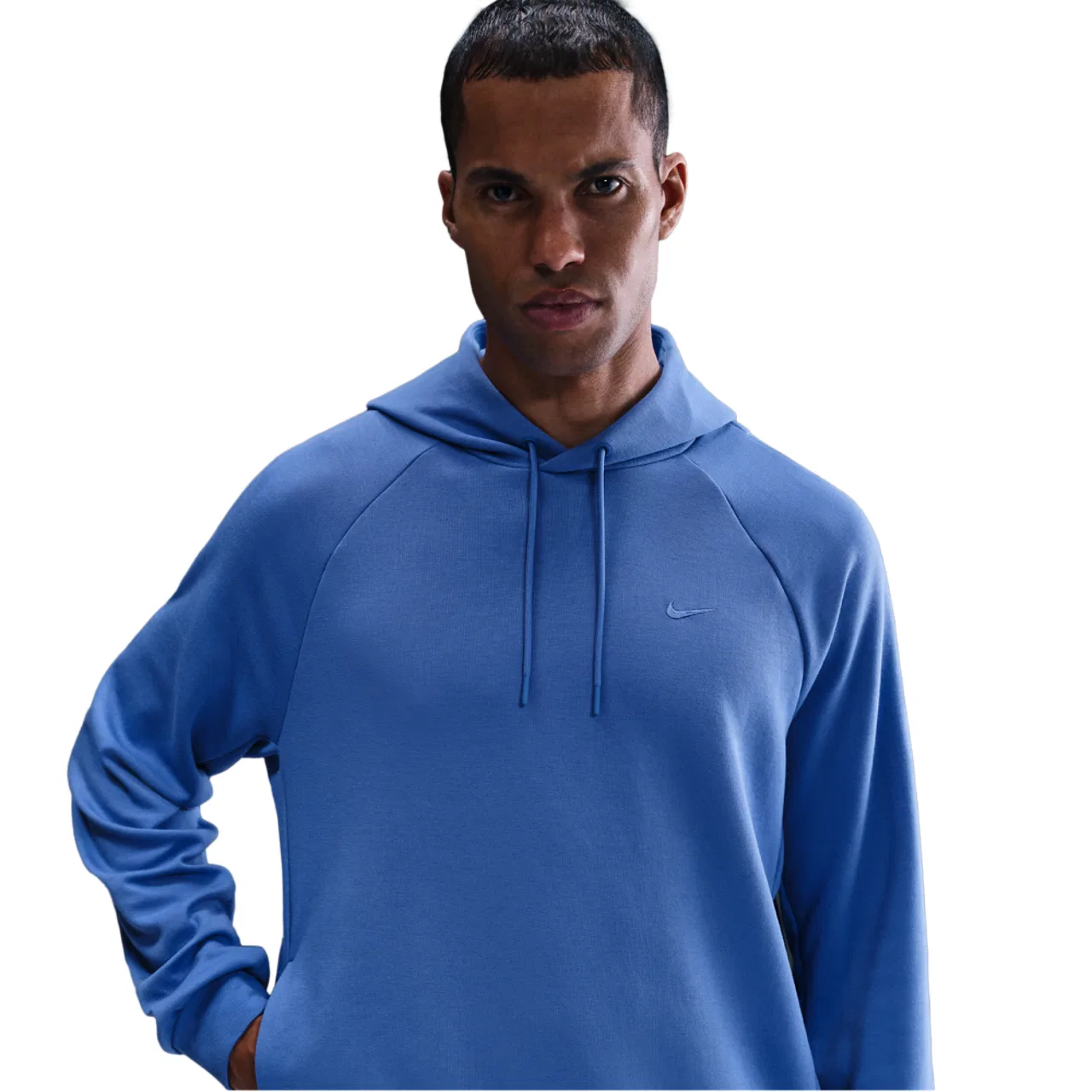 Худи мужское Nike Dri-FIT UV Primary Pullover, цвет Comet Blue/Comet Blue