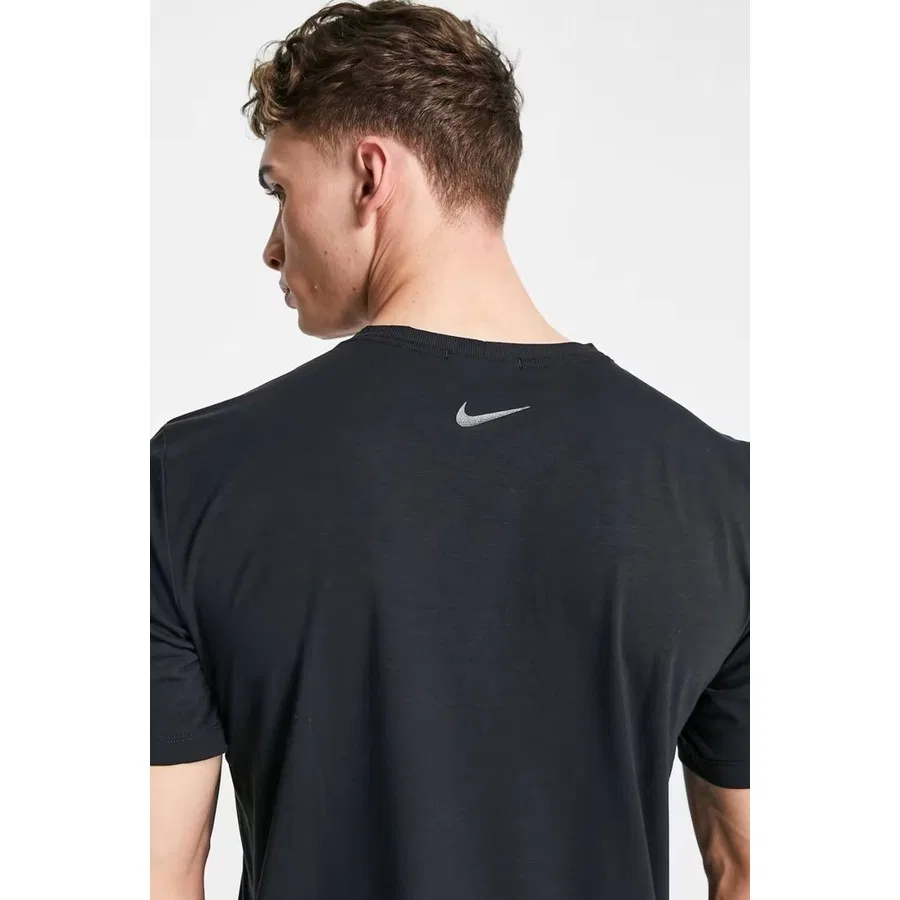 Футболка с коротким рукавом Yoga Dri Fit Nike, Черный