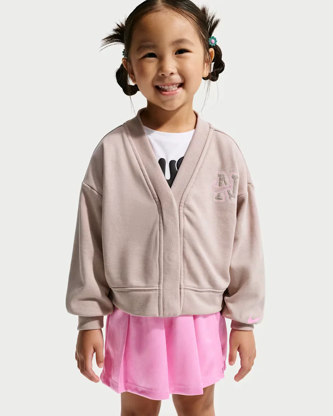 Комплект из двух частей: юбка-шорты и юбка-шорты от Juxta-Girl Nike, Pink Rise — фото 2