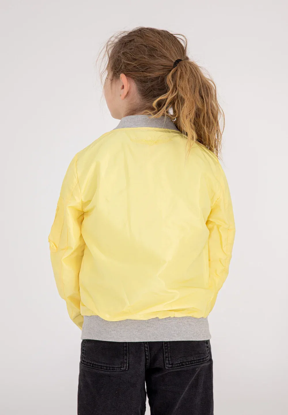 Ma1-Kids - куртка-бомбер Bombers, Light Yellow — фото 3