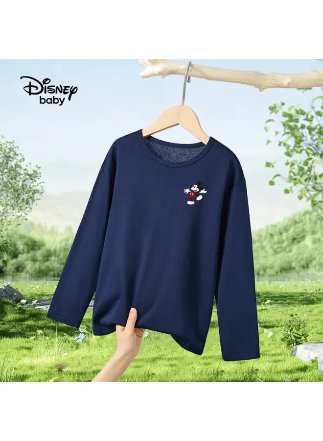 Лонгслив с длинным рукавом для детей Disney Baby, темно-синий