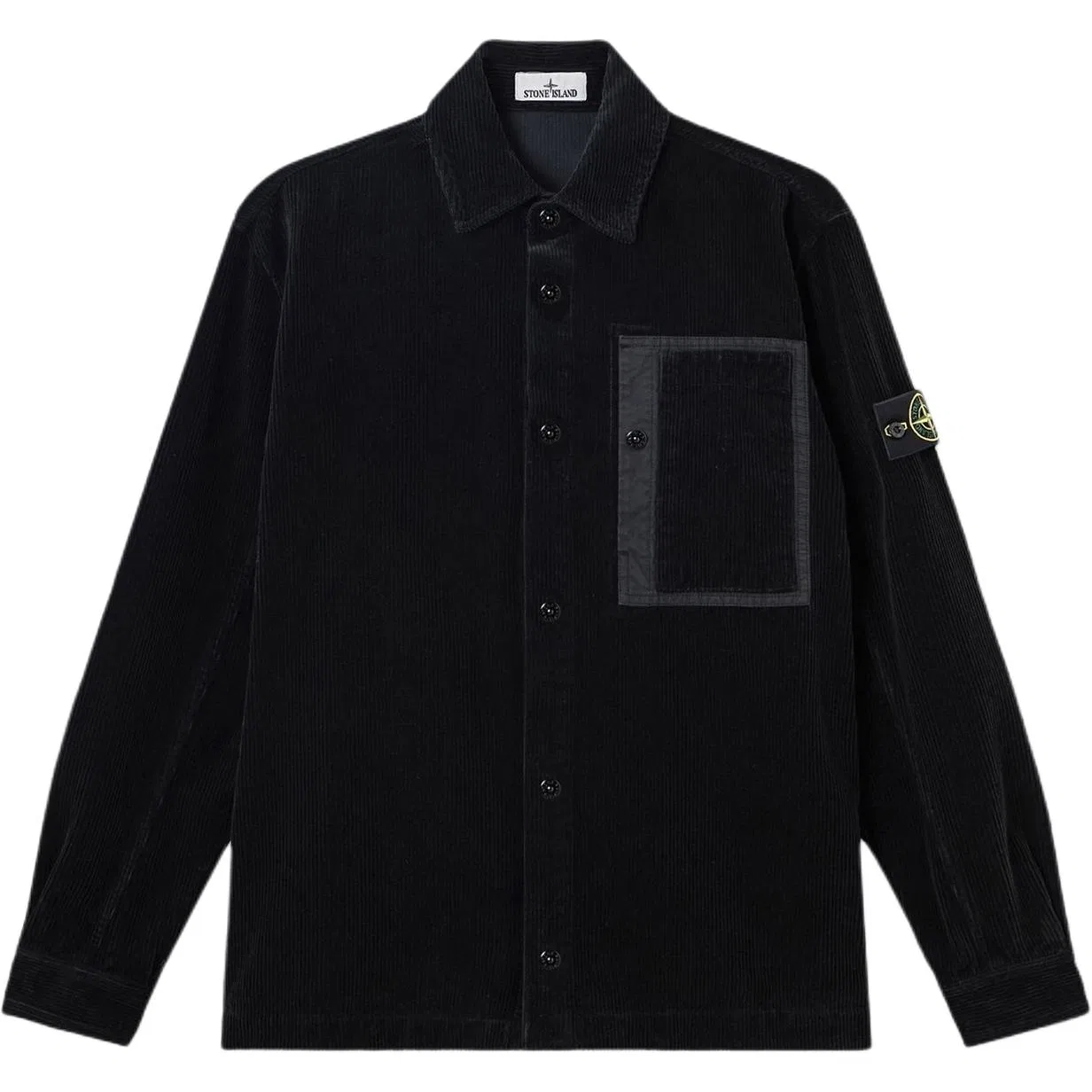 Мужская куртка с лацканами прямого кроя FW26 STONE ISLAND
