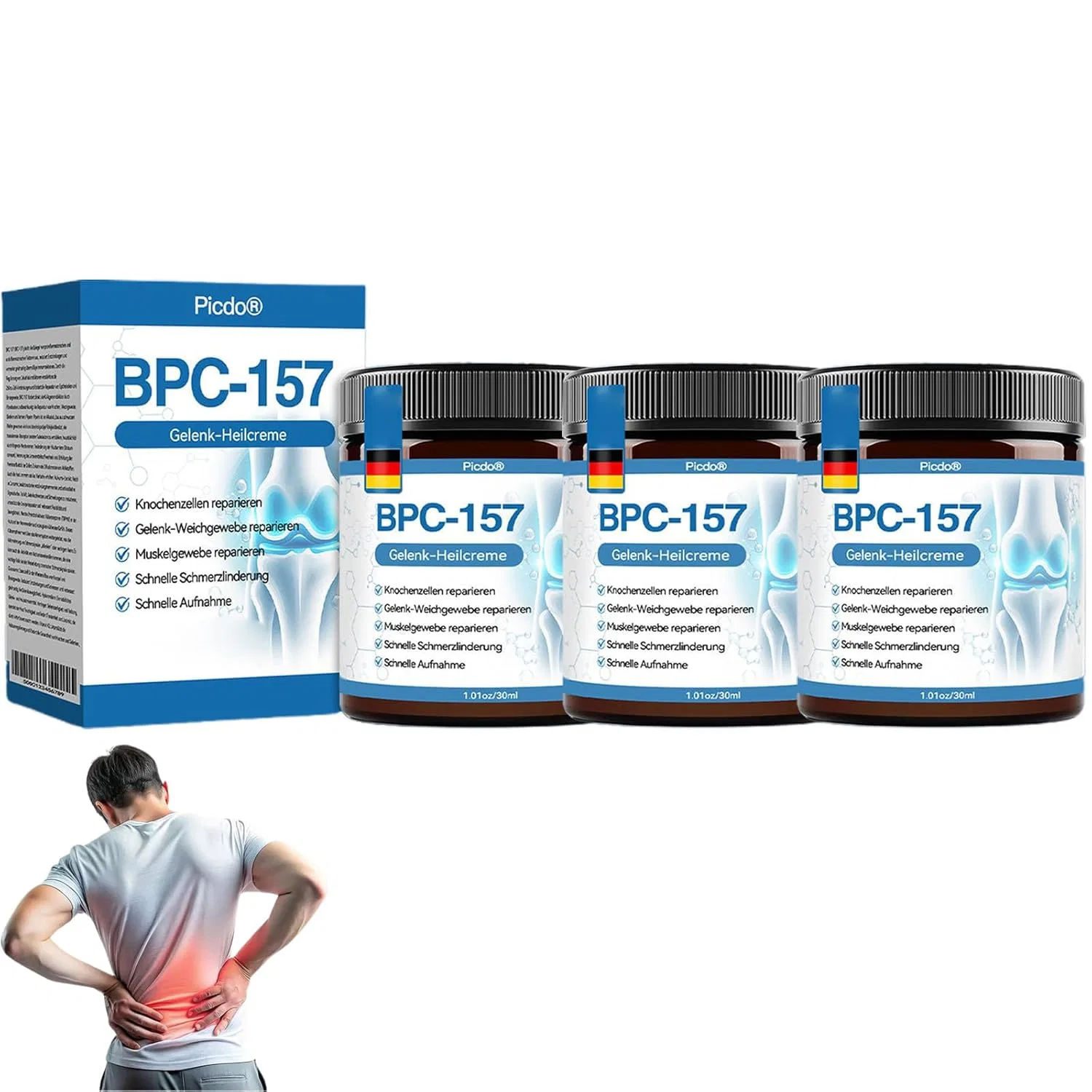 Крем Picdo BPC-157 для заживления суставов Fummy